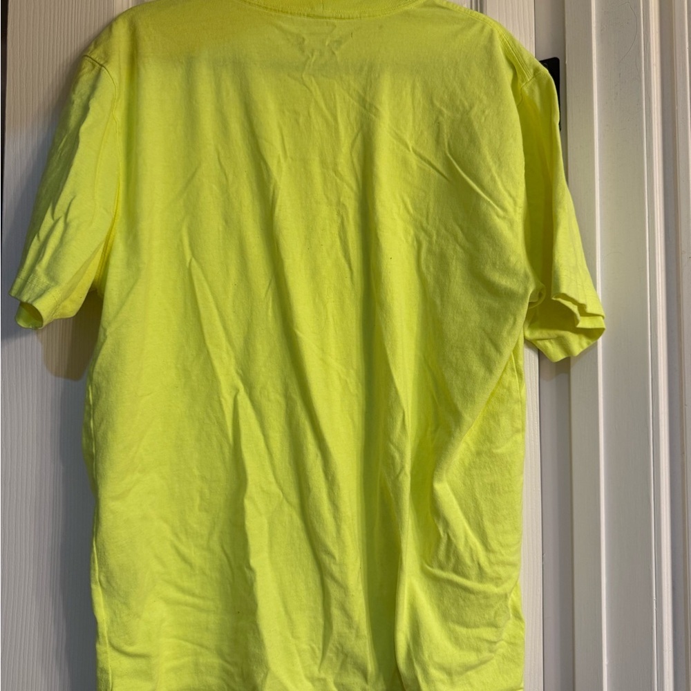 Carhartt Neon Yellow Loose Fit Tee M - Picture 4 of 4